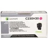 Lexmark oryginalny toner C230H30, magenta, 2300s, high capacity
