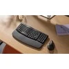 Klaviatūra Logitech WAVE KEYSERGONOMIC KB GRAPHITE - CZE-SKY 2.4GHZ/BT INTNL-973 UNIV