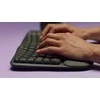 Klaviatūra Logitech WAVE KEYSERGONOMIC KB GRAPHITE - CZE-SKY 2.4GHZ/BT INTNL-973 UNIV