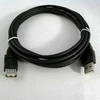 „Logo Economy“ USB prailginimo kabelis (2.0), USB A M - USB A F, 1,8 m, juodas, EOL