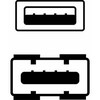 Neutralle Logo Przedłużacz USB (2.0), USB A M - USB A F, 5m, pilka, blister, EOL