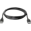 Logo Przedłużacz USB (2.0), USB A M - USB A F, 3m, juoda, EOL