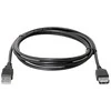 Logo Przedłużacz USB (2.0), USB A M - USB A F, 3m, juoda, blister