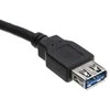 Logo Przedłużacz USB (3.0), USB A M - USB A F, 1.8m, juoda, blister
