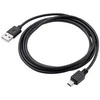 Logo USB kabelis (2.0), USB A M - miniUSB (M), 1.8m, juoda, blister