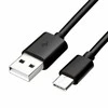 Logo USB kabelis (2.0), USB A M - USB C (M), 1m, juoda, blister, EOL