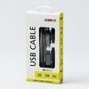 USB kabelis „Logo“ (3.2 kartos 2), USB C (M) - USB C (M), 1m, maitinimo šaltinis 100W, 10 Gb/s, 20V/5A, sidabrinė, dėžutė, su nailono danga, aliuminis