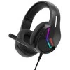 MARVO H8618 BK Tactic 40 RGB Laidinės žaidimų ausinės | USB | Juodos