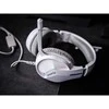 MARVO H8618 WH Tactic 40 RGB Laidinės žaidimų ausinės | USB | Baltos