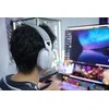 Marvo Pulz 70W WH belaidės žaidimų RGB ausinės (Baltos)