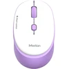 Meetion R571 Bevielė pelė, balta ir-violetinė, 1600DPI
