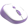 Meetion R571 Bevielė pelė, balta ir-violetinė, 1600DPI