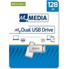 Pendrive „Verbatim MyDual“, 128 GB (69271)