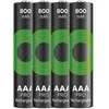 None Charging item GP. AAA. 800 mAh. 4 pcs