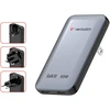 Nabíječka Essentials Slim, Įkroviklis jungiama į tinklą GaN USB-C1 PD 3.0 , USB-C2 PD 3.0, pilka, 65W