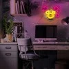 Plastrol Neoninis ART LED PUNK MEŠKIUKAS rožinis-geltonas FLA01 Forever Light