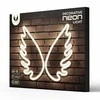 TelForceone Neoniniai PLEXI LED WINGS balti FPNE09X"Forever" šviesiai