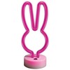 TelForceone Neoninis LED ant stovo RABBIT rožinis FSNE04 Forever Light