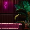 TelForceone Neon LED Light Flamingas rožinė Bat + USB FLNE18 Forever Light