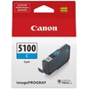 Originalus „Canon“ rašalo kasetė / PFI-5100 PC, 6956C001, foto žydra