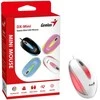 Genius Pelė DX-Mini pelė, 1000DPI, optinė, 3 klasė, laidinis USB, balta, klasikinė, RGB apšvietimas