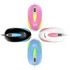 Genius Pelė DX-Mini pelė, 1000DPI, optinė, 3 klasė, laidinis USB, mėlynas, klasikinis, RGB apšvietimas