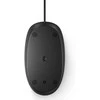 Hewlett Packard (HP) HP 128 USB su laidu Lazerinė pelė, Sanitizable - Juodas