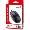Genius DX-110 Pelė su laidu, juoda, 1200DPI, USB-C