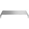 Laikiklis Powerton pagrindas pagal monitoriaus, modernus minimalistinio dizaino, sidabro, aliuminio, 10 kg apkrovos pajėgumas, Powerton, ergo