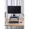 Laikiklis Powerton Podstawa pod monitorius, juoda (WPEMS1)