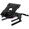 Podstawa Portus X2 pod notebook, su regulacją kąta, juoda, tworzywo + metal, 10 Kg nośność, SureFire, RGB