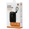 Powerton ENERGY DARK EDITION išorinė baterija 10000mAh, 2x USB-C, 22.5W, integruoti laidai, juoda