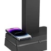 Powerton ERGO LEVION Laikiklis monitoras su automatinis aukščio reguliavimas, juoda, 10KG, spaustukas, 17"-32", kroviklis indukcinė