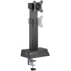 Powerton ERGO LEVION Laikiklis monitoras su automatinis aukščio reguliavimas, juoda, 10KG, spaustukas, 17"-32", kroviklis indukcinė