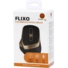 Powerton LIFE FLIXO Bevielė pelė, juoda-auksinė, 1600DPI