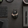 Powerton LIFE FLIXO Bevielė pelė, juoda-auksinė, 1600DPI