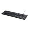 Powerton LIFE SLIM Klaviatūra su laidu (USB) CZ/SK, juoda