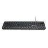 Powerton LIFE SLIM Klaviatūra su laidu (USB) CZ/SK, juoda