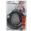 Przewód LAN UTP crossover patchcord, Cat.5e, RJ45 M - RJ45 M, 15 m, nieekranowany, krzyżowy, pilka, do połączenia 2 PC Logo bliste