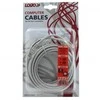 LAN UTP jungiamasis laidas, Cat.5e, RJ45 M - RJ45 M, 5 m, neekranuotas, rutulinis, su logotipu blisteryje