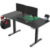 Reguliuojamo aukščio žaidimų stalas Ultradesk LEVEL V2, 140 x 68 cm, Juodos/žalios spalvos