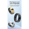 Išmanusis žiedas Powerton SMART RING PRO, sidabro spalvos, 8 dydis