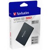 SSD diskas Verbatim Vi550, 49352, 512 GB, juodas, SATA III