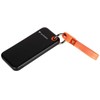 Kietasis diskas SSD Zewnętrzny Verbatim Pocket SSD, 32193, 1000GB, Nero Backup, juoda-oranžinė, w zestawie kabelis USB C i etui, USB-C