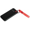 Kietasis diskas SSD Zewnętrzny Verbatim Pocket SSD Juodas/Raudona, 32192, 1000GB, raudona, M.2, zawiera kabelis USB C, USB-C