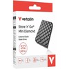 Kietasis diskas SSD išorinis Verbatim Store n Go Mini Diamond, 32024, 512 GB, juodas, USB C