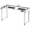 Stalo rėmas/pagrindas, elektra reguliuojamas, 72–116 cm, baltas, Ultradesk, pakeliamas rėmas