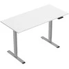Powerton Desk rėmas/pagrindas, elektra reguliuojamas, tarpų reguliavimas 500mm, apsaugos nuo susidūrimo sistema, pilka, 100 kg keliamoji galia, Powerton