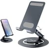 Stojak Genius G-Stand M100, juoda, aliuminio / silikon, na telefon lub tablet