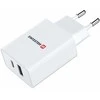 SWISSTEN maitinimo šaltinis / tinklo adapteris 30 W, 2 prievadų, USB-C, USB-A, greitas įkrovimas GaN